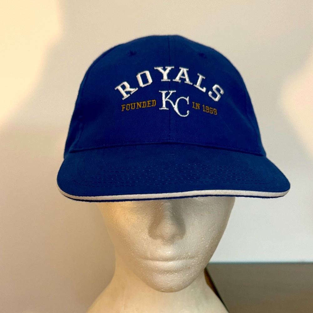 ✅ KC ROYALS Est 1969 Baseball Cap Dad Hat Kansas City Royals MLB Ballcap -Blue